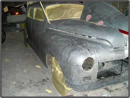 1957 Dodge before classic restoration at TLS Automotive