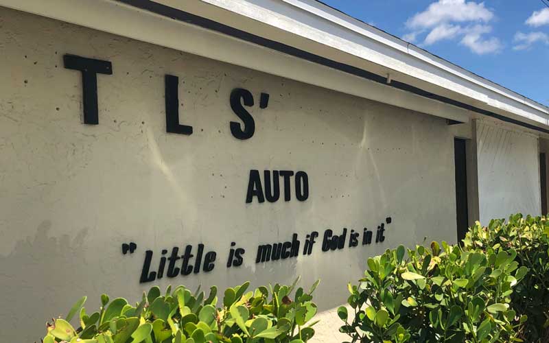 TLS Automotive body shop and collision repair facility in Fort Myers, FL